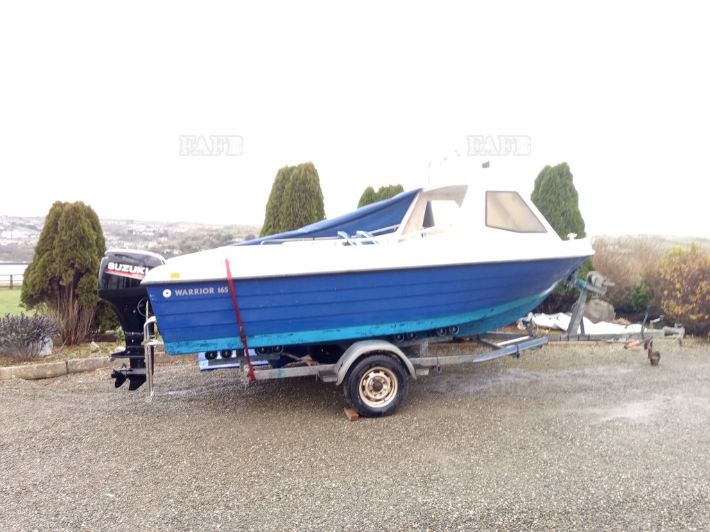 Warrior 165 Day angling /Fishing Boat (New Engine)